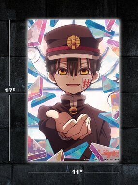 Toilet-Bound Hanako-Kun anime show poster - 11x17 wall art print merch manga